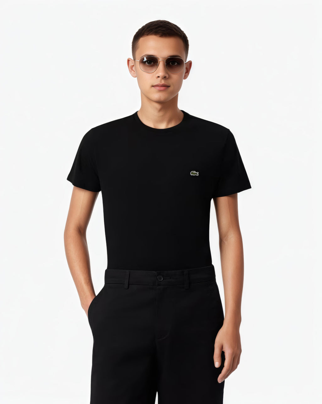 T-shirt Lacoste - NOIR