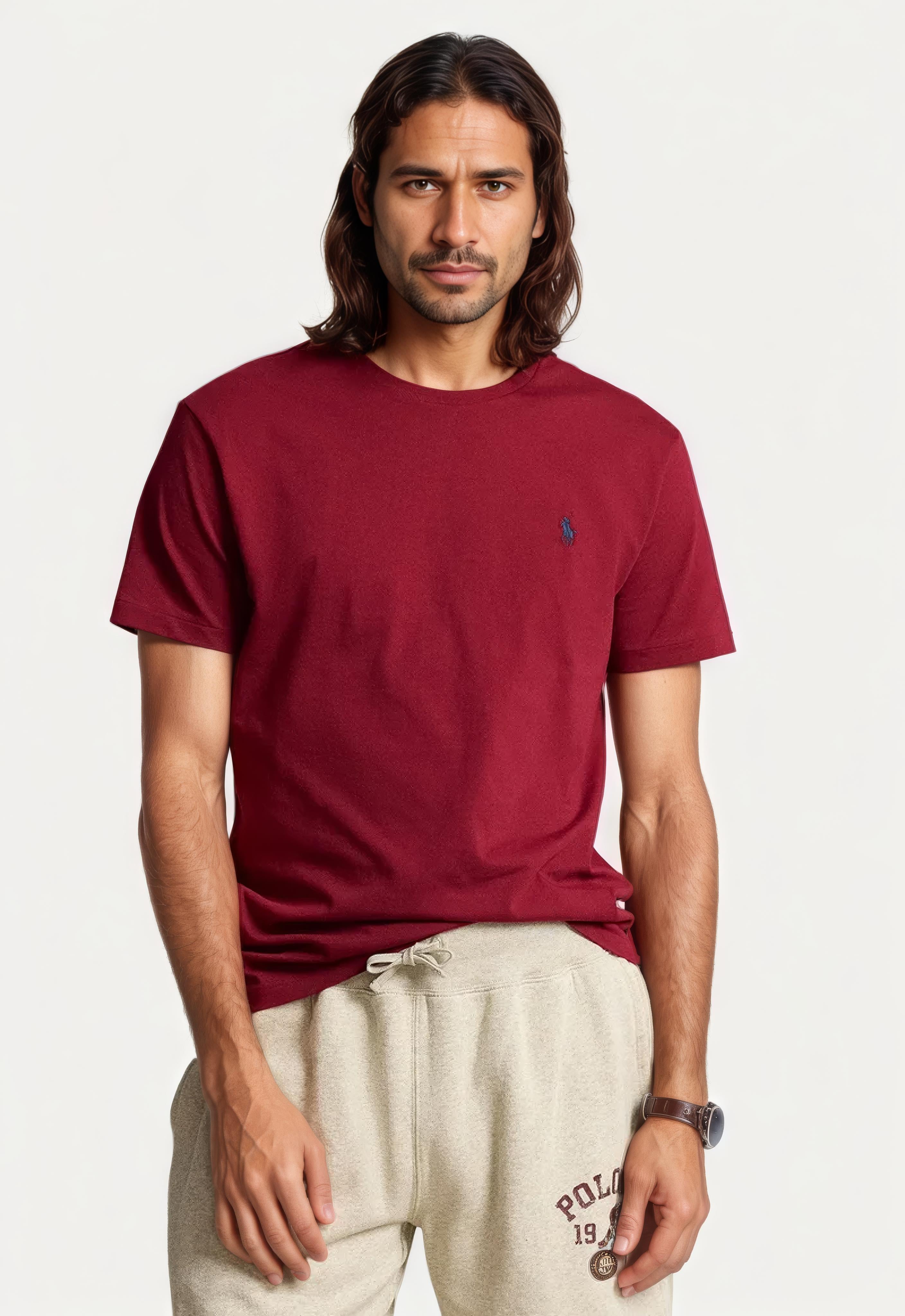 T-shirt Ralph Lauren - BORDEAUX
