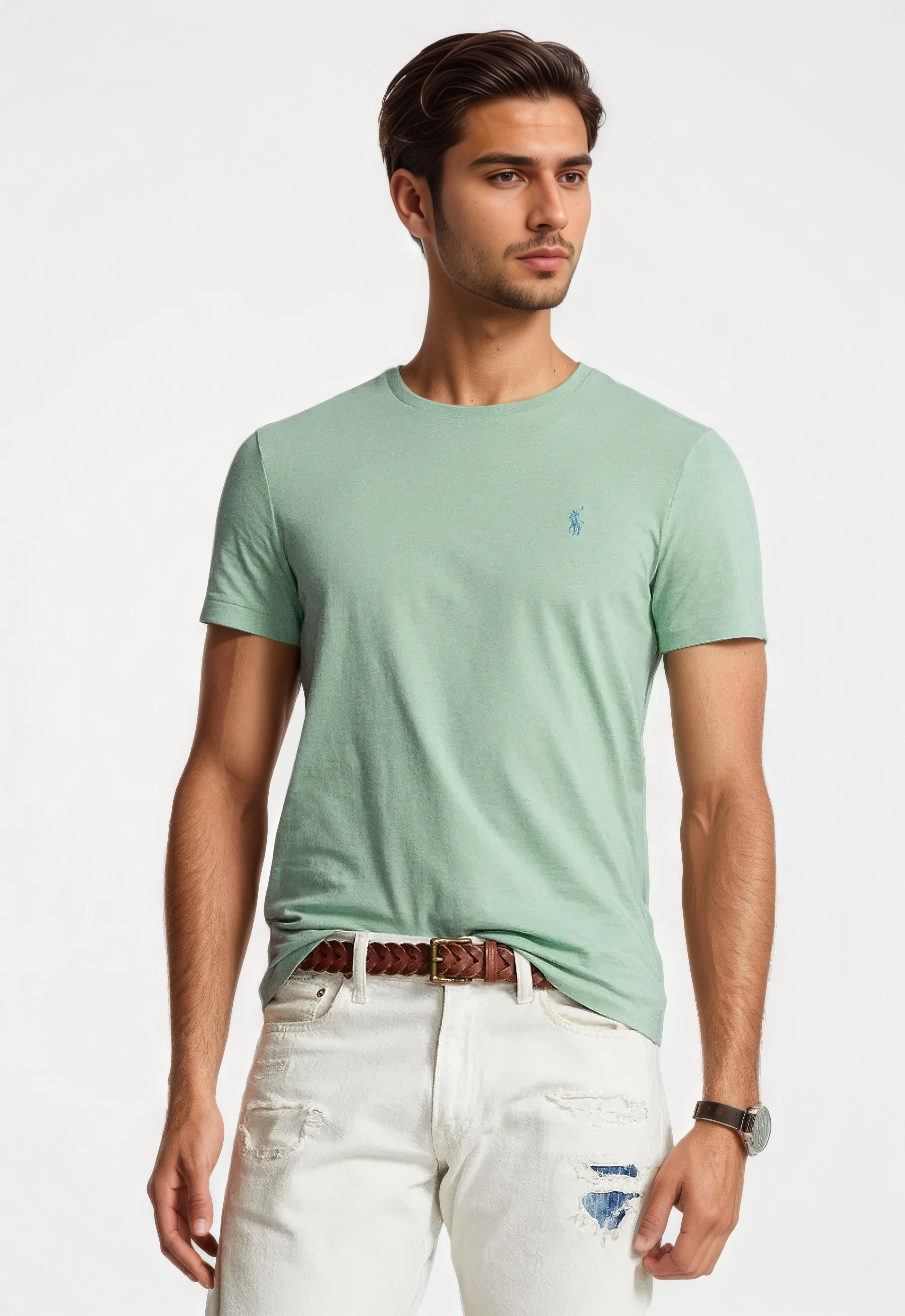T-shirt Ralph Lauren - VERT CLAIR
