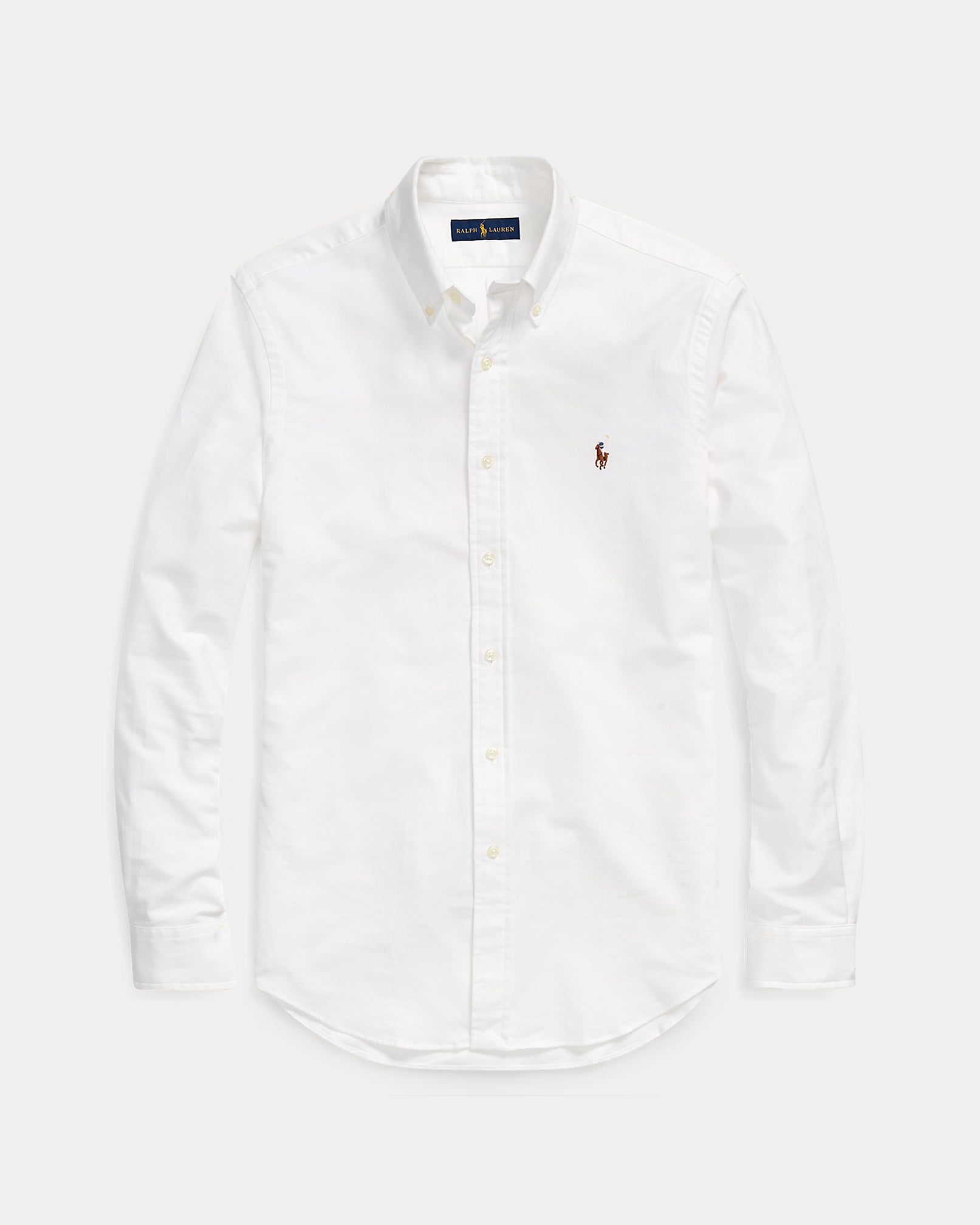 Chemise Ralph Lauren Homme Blanche Slim Fit vue produit