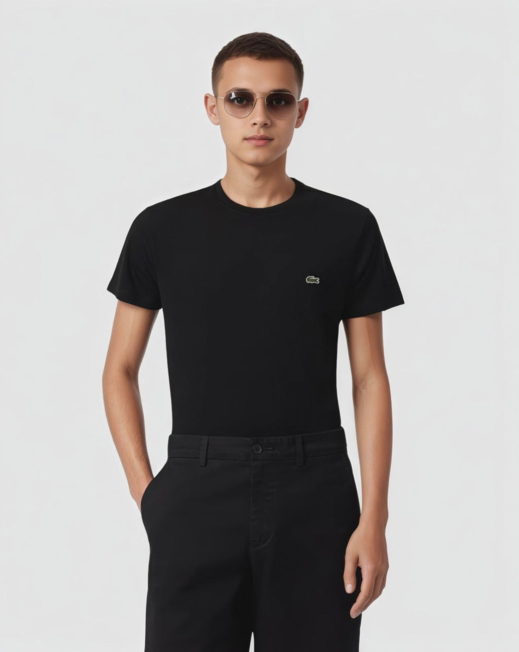 T-shirt Lacoste - NOIR