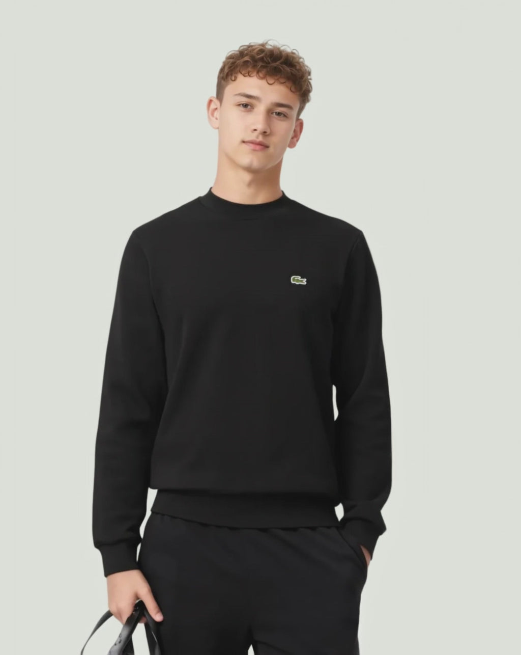 Sweat Lacoste - NOIR
