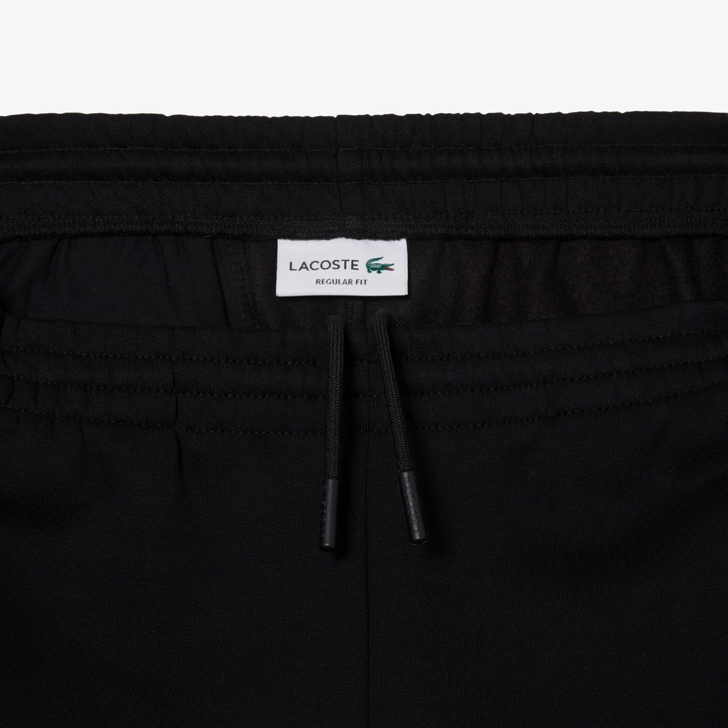 Short Lacoste noir détail crocodile brodé
