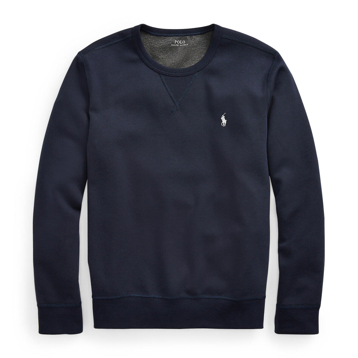 Sweat Ralph Lauren Homme Bleu Marine Coupe Classique vue produit