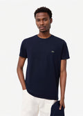 T-shirt Lacoste homme marine vu de face

