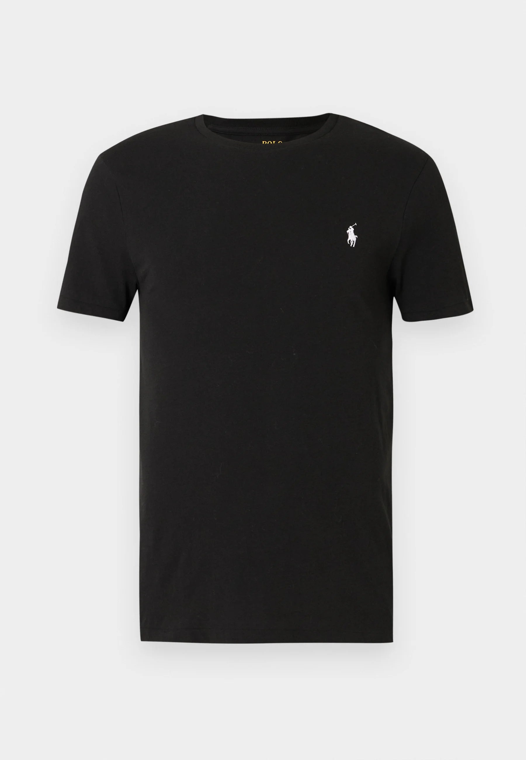 T-shirt Ralph Lauren Homme Noir Custom Slim Fit vue produit